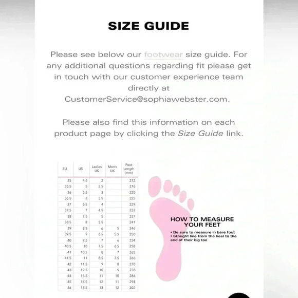 BNWB Mariposa Brand New, Size 38 Sophia Webster - Picture 10 of 10